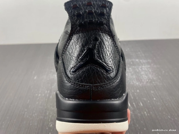 Cheap Jordan 819139-010 Black Hair Retro 4 Pony 0810